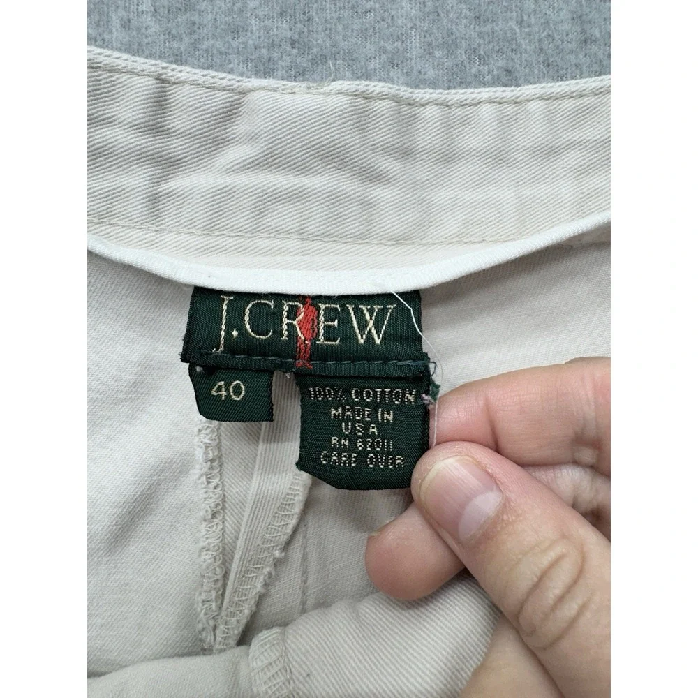 J.Crew Shorts Mens *36 White‎ Oarsman Outdoors Casual Preppy Vintage Made In USA